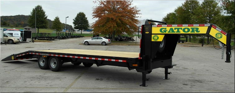 Gooseneck flat bed trailer for sale14k  Casey County, Kentucky